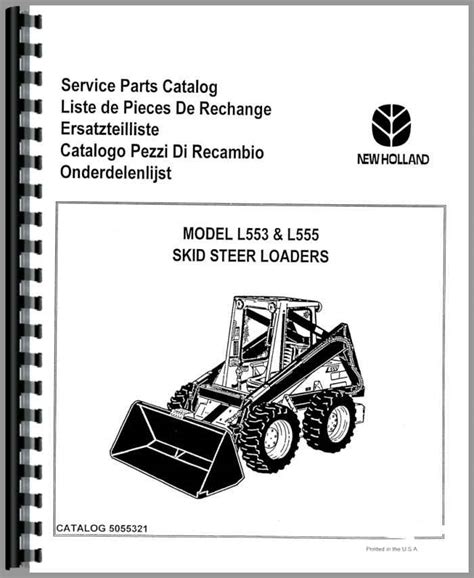 new holland l553 skid steer service manual|l553 new holland specs.